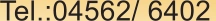 Tel.:04562/ 6402